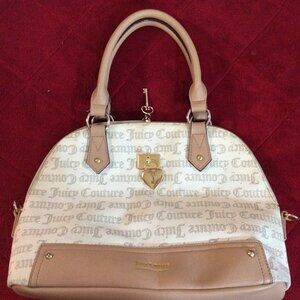 Juicy Couture Under Lock and Key Dome Satchel